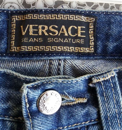 gilet jeans couture vintage versace|Vintage Swank.